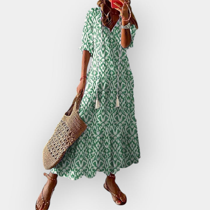 Niamh – Bohemian Maxi Dress