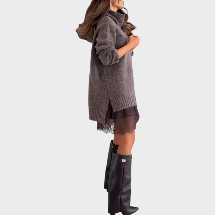 Leah – Sweater and Dress Set