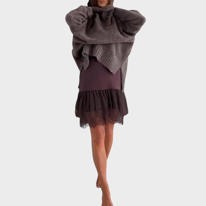 Leah – Sweater and Dress Set