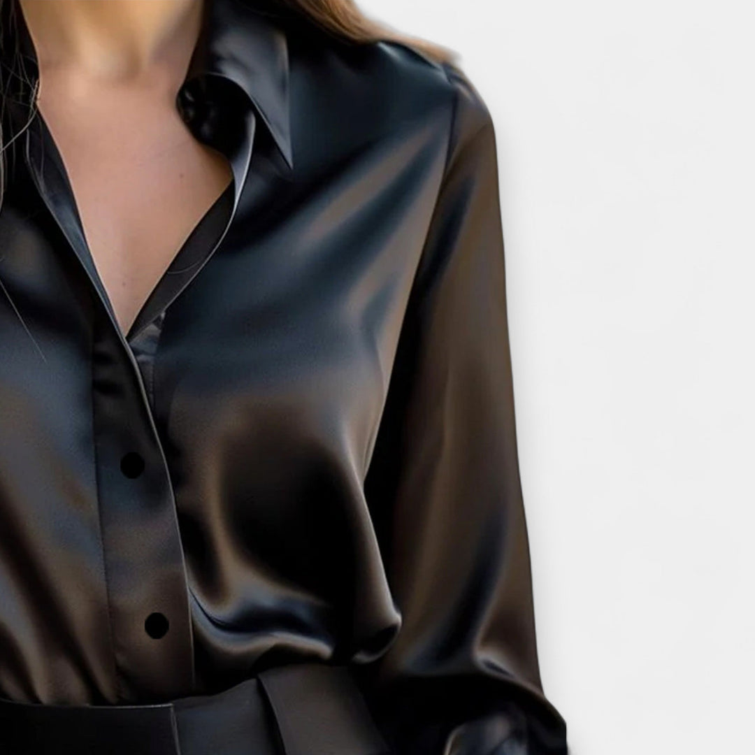 Órla – Elegant Satin Blouse