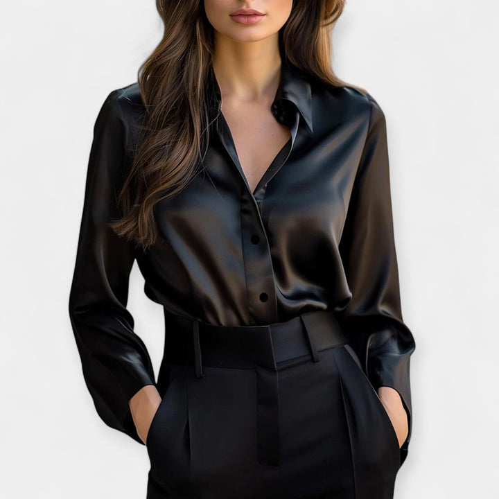 Órla – Elegant Satin Blouse