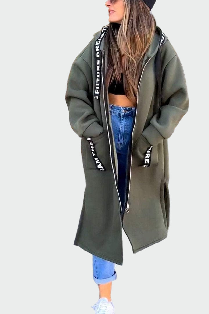 Karina – Long Hooded Coat
