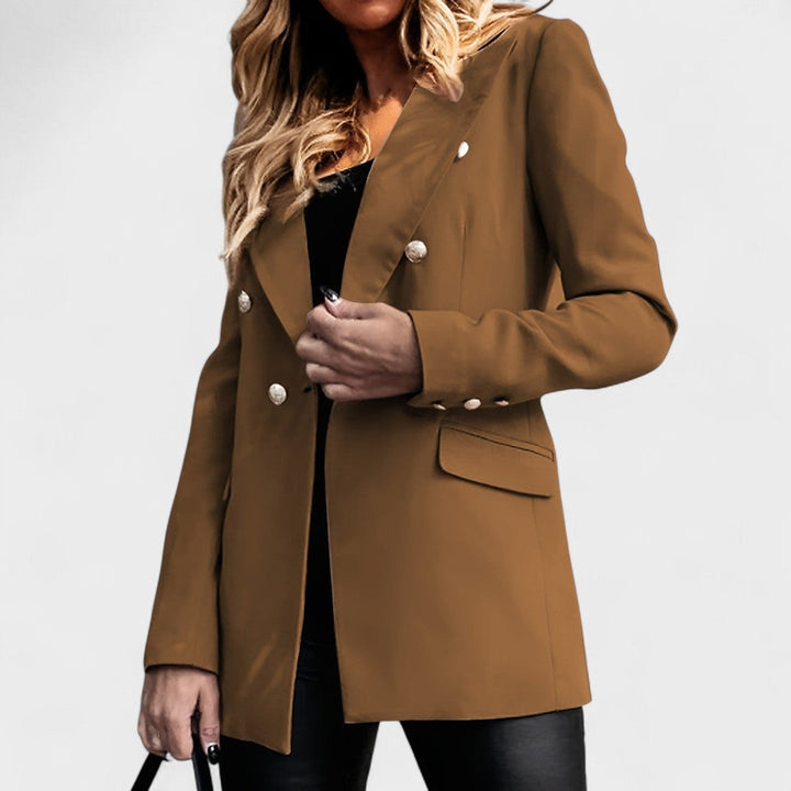 Matea – Blazer with Statement Buttons