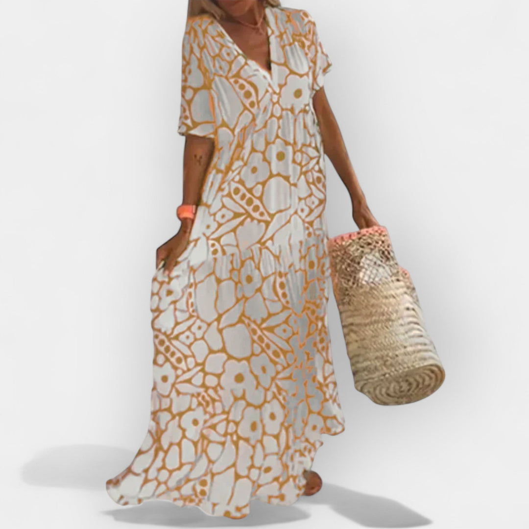 Órla – Sheer Patterned Summer Dress