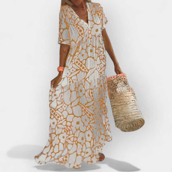 Órla – Sheer Patterned Summer Dress