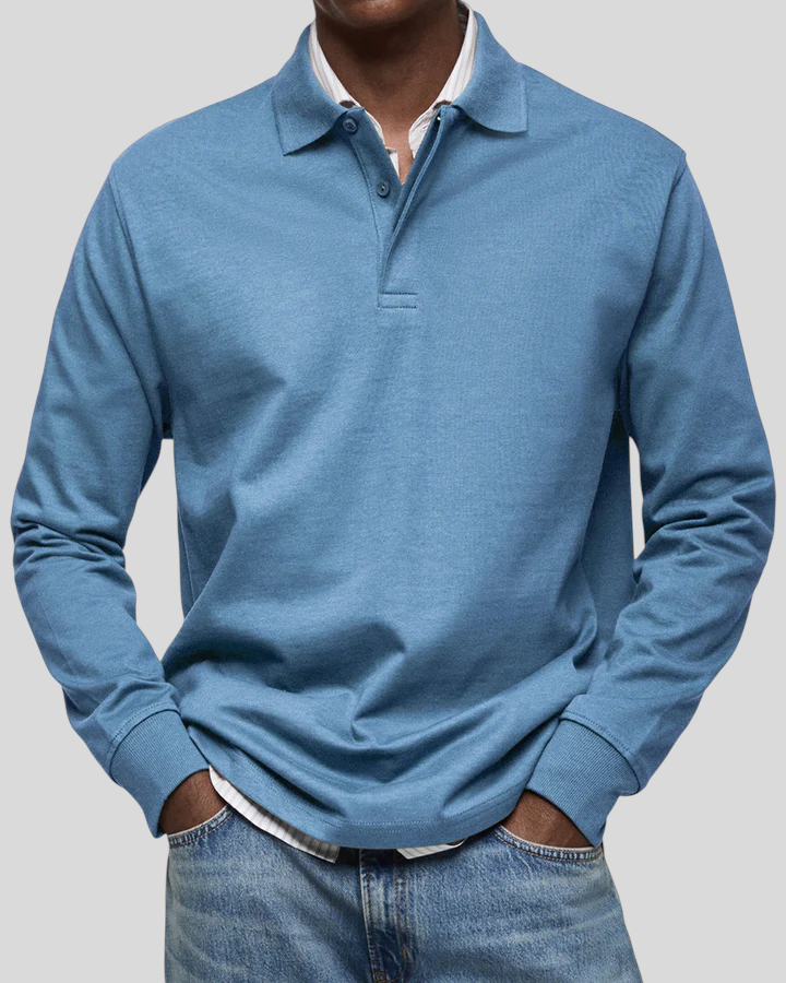 Marconelli – Luxury Long-Sleeve Polo