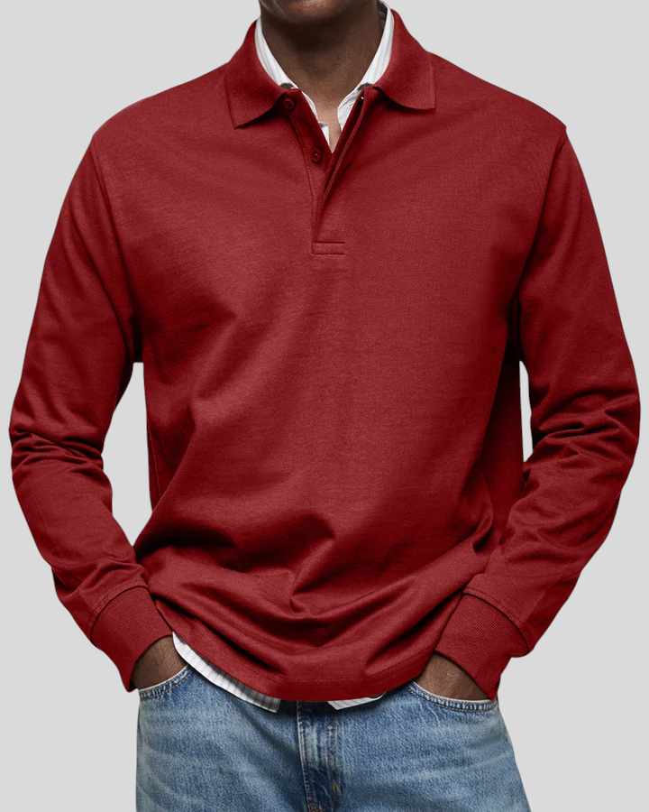 Marconelli – Luxury Long-Sleeve Polo