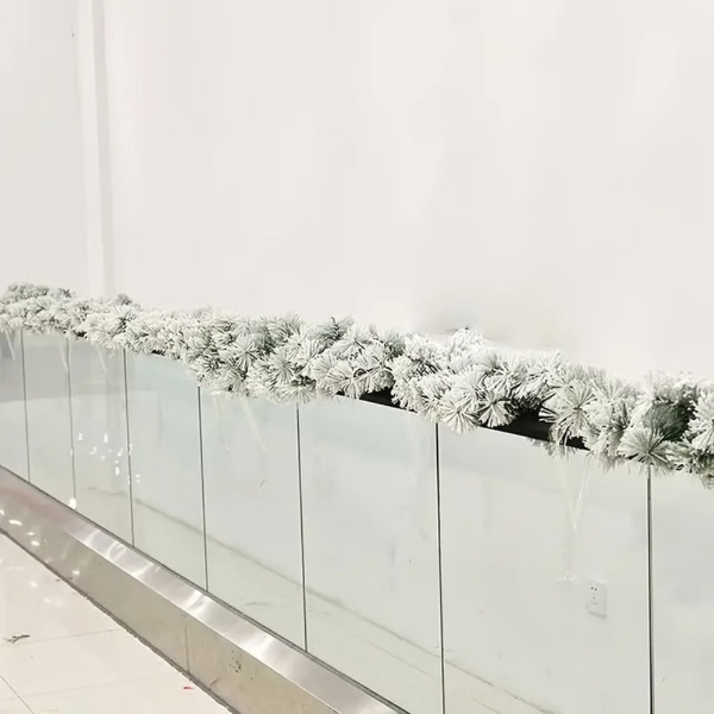 Snowy Christmas Garland