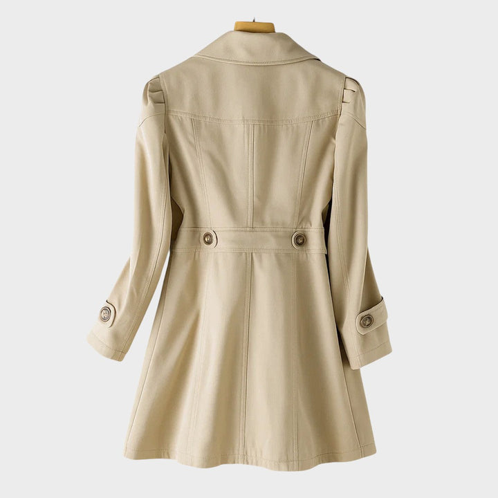 Veselina – Vintage Gabardine Coat