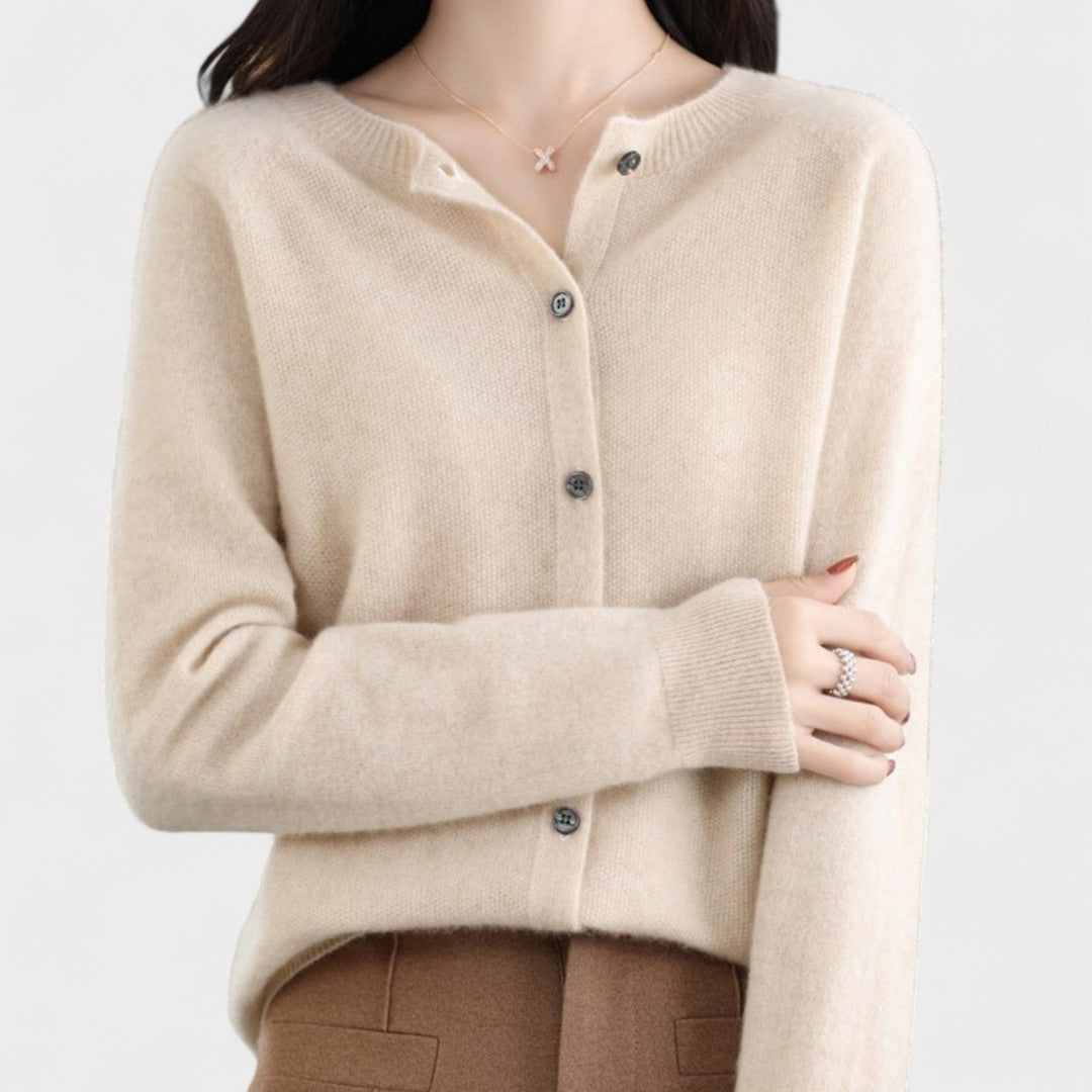 Lucija – Merino Wool Cardigan
