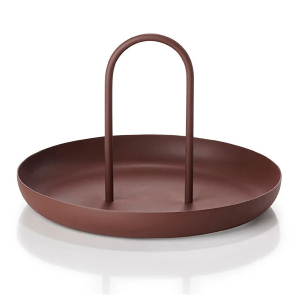 Metal Storage Tray with Handle