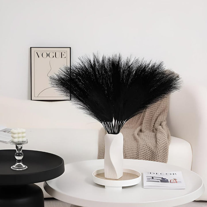 Artificial Pampas Grass – White (Set of 3)