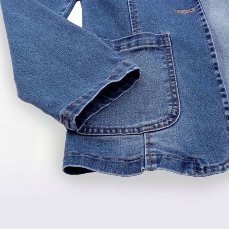 Sandra – Classic Denim Blazer