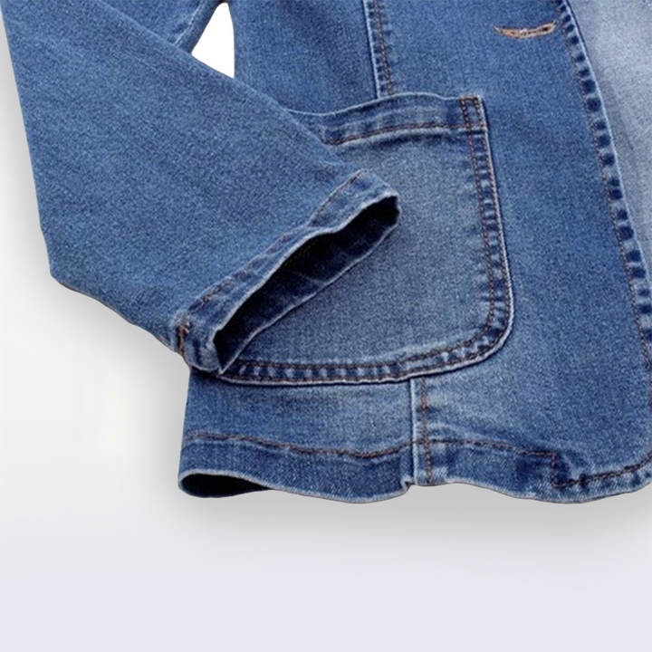 Sandra – Classic Denim Blazer