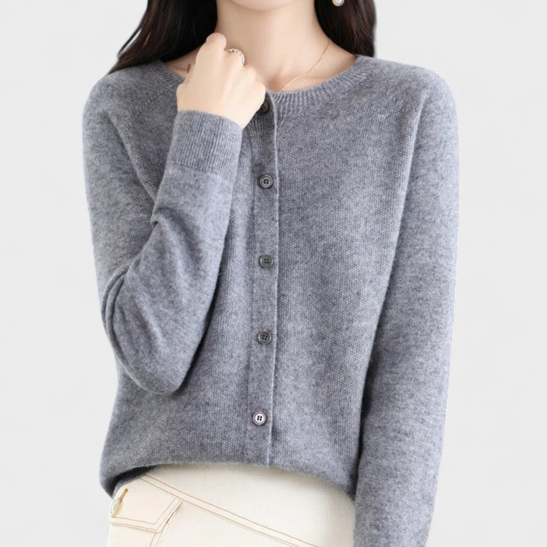 Lucija – Merino Wool Cardigan
