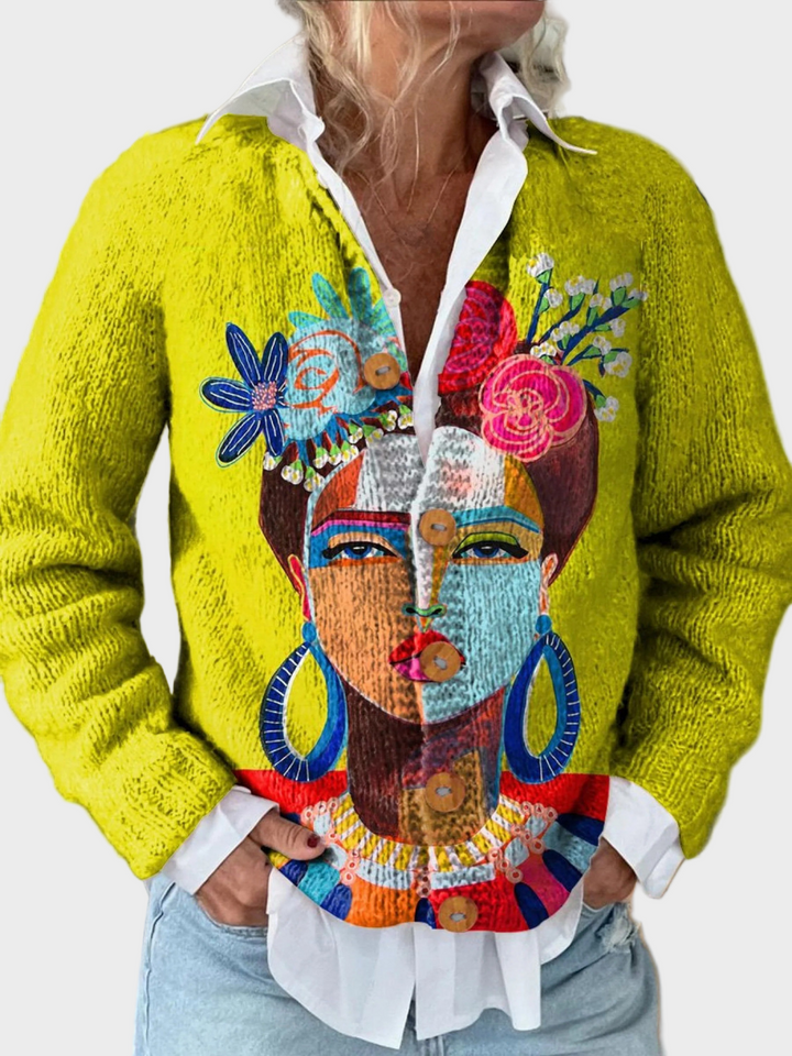 Aoife – Artistic Cardigan