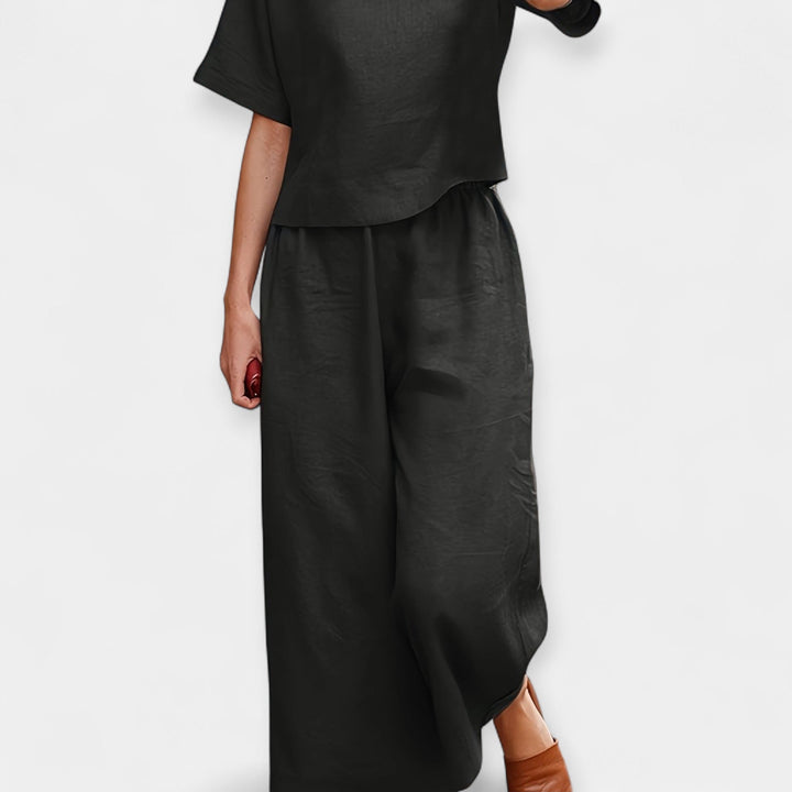 Órla – Airy Short-Sleeve Trouser Set