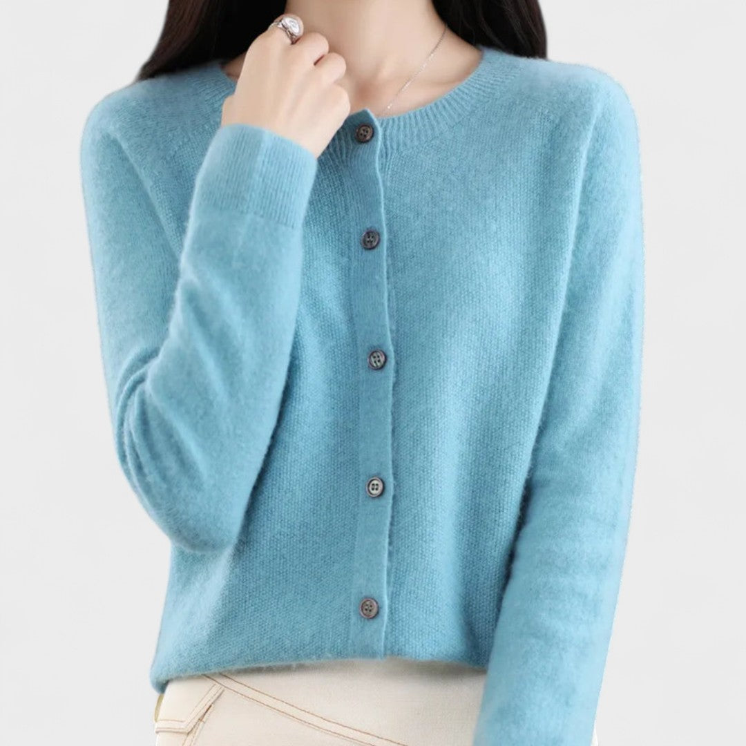 Lucija – Merino Wool Cardigan
