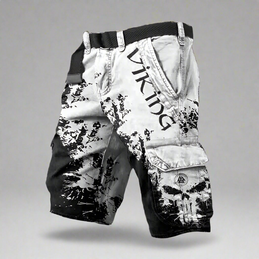 Viking – Men's Cargo Shorts with Original Print