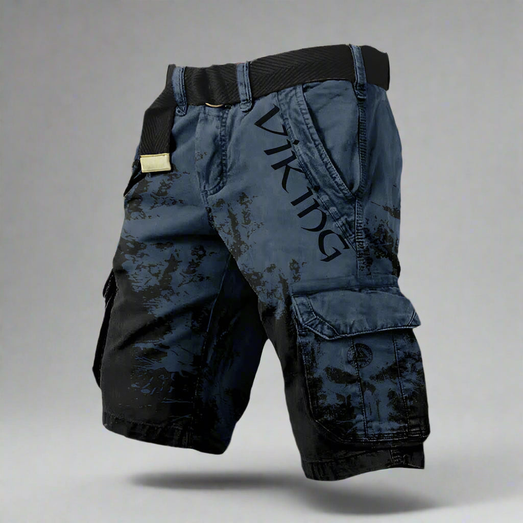 Viking – Men's Cargo Shorts with Original Print