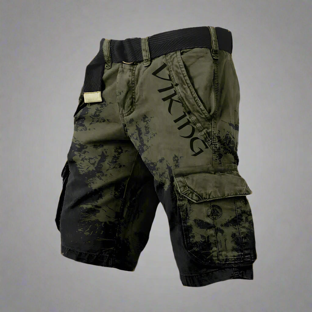 Viking – Men's Cargo Shorts with Original Print