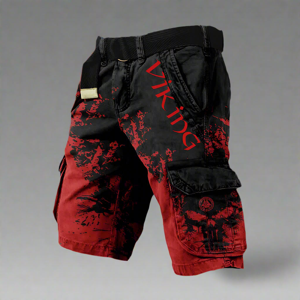 Viking – Men's Cargo Shorts with Original Print