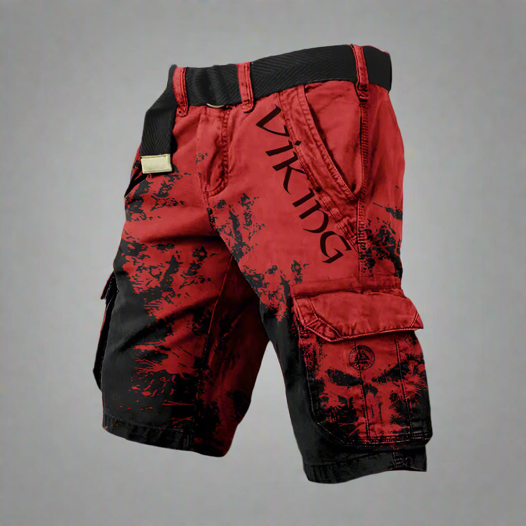 Viking – Men's Cargo Shorts with Original Print