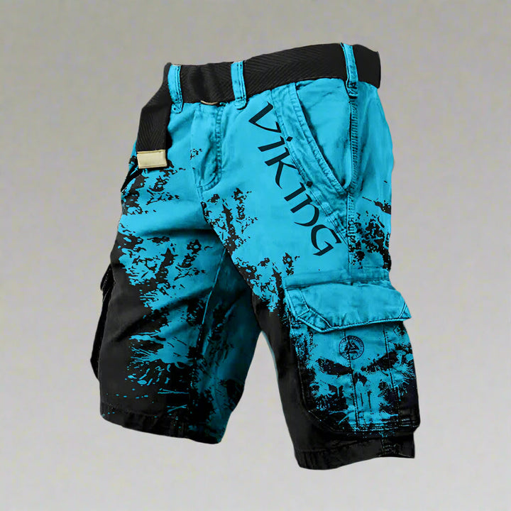 Viking – Men's Cargo Shorts with Original Print