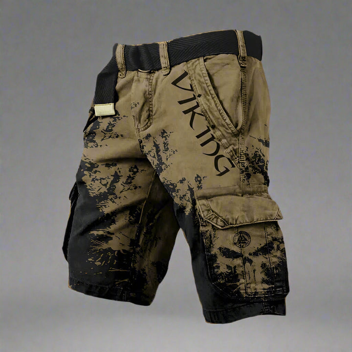 Viking – Men's Cargo Shorts with Original Print
