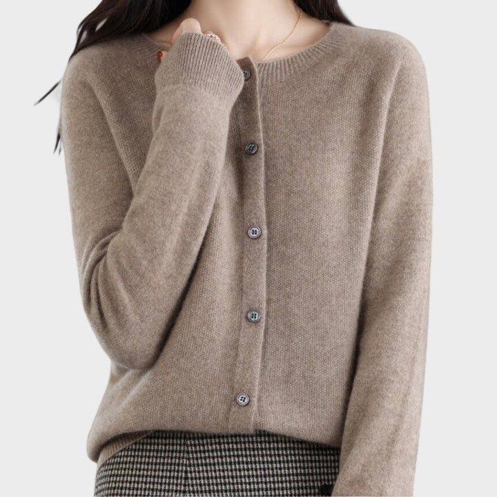 Lucija – Merino Wool Cardigan