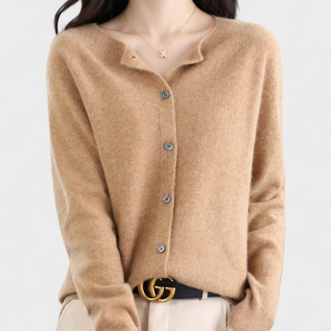 Lucija – Merino Wool Cardigan