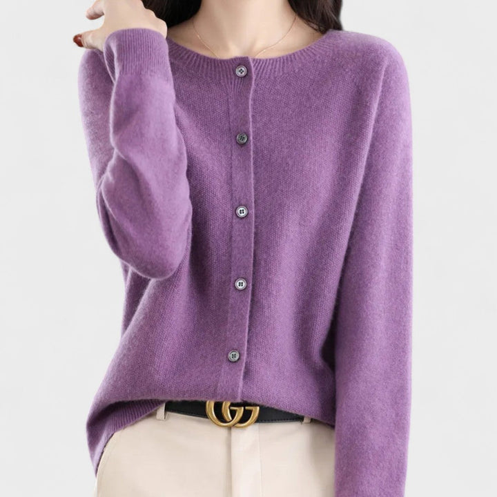Lucija – Merino Wool Cardigan