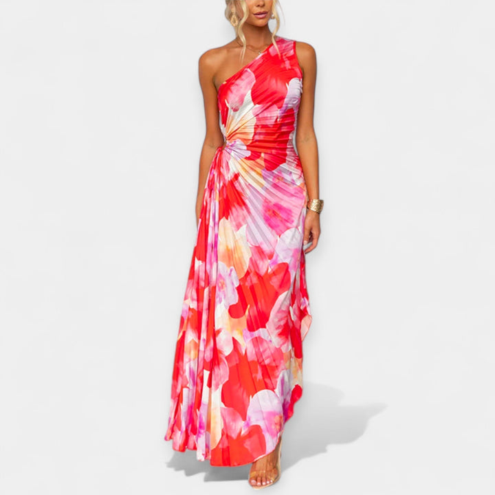 Niamh – Asymmetric One-Shoulder Dress