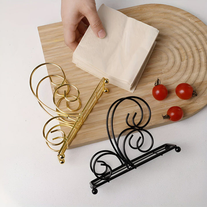 Metal Napkin Holder – Spiral