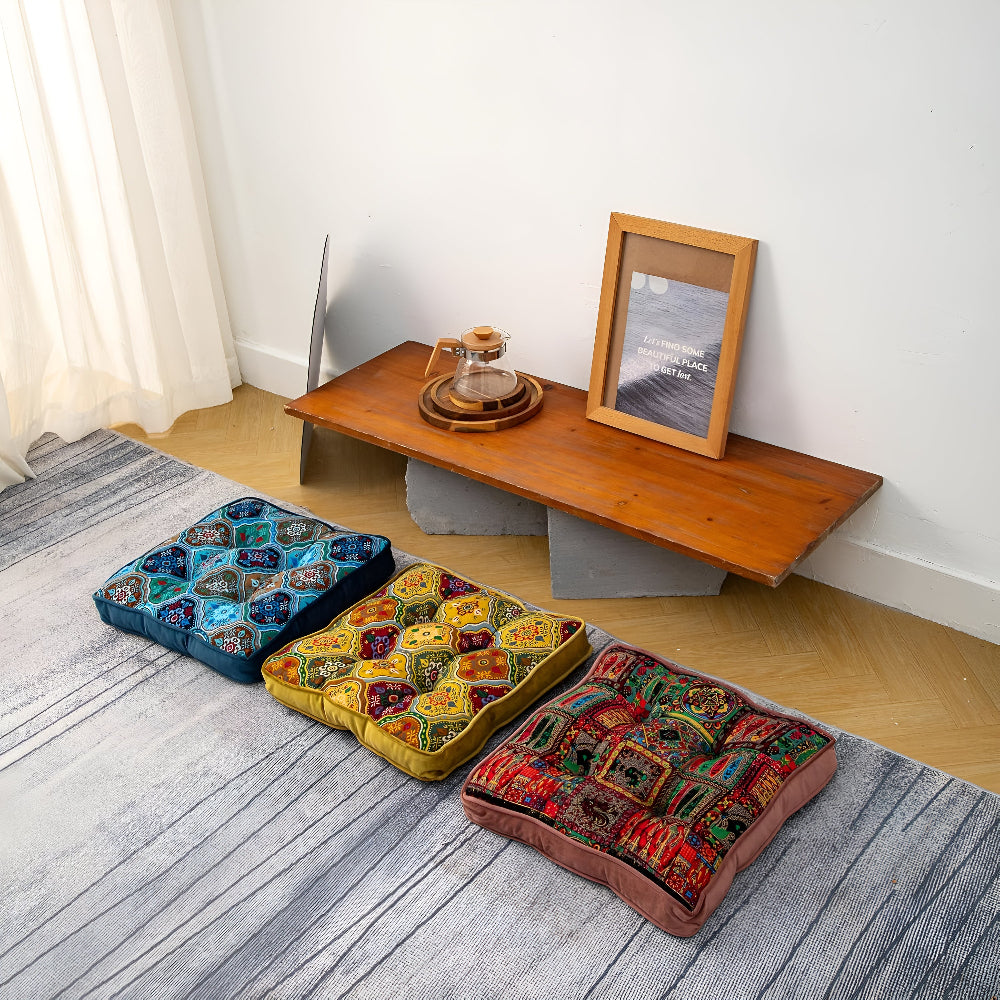 Ethnic-Style Floor Cushion