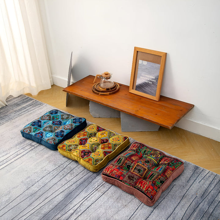 Ethnic-Style Floor Cushion