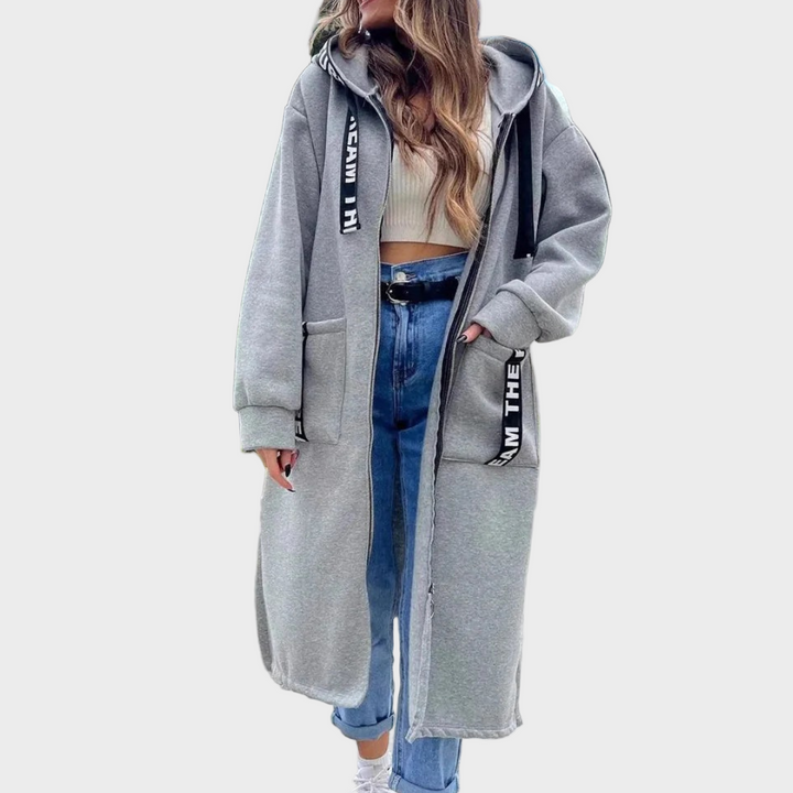 Roza – Long Hooded Sweatshirt