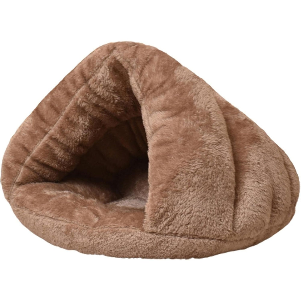 Warm Plush Cave Bed for Cats and Small Dogs