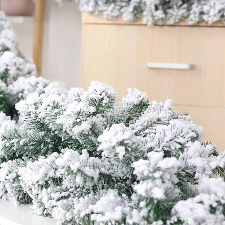 Snowy Christmas Garland
