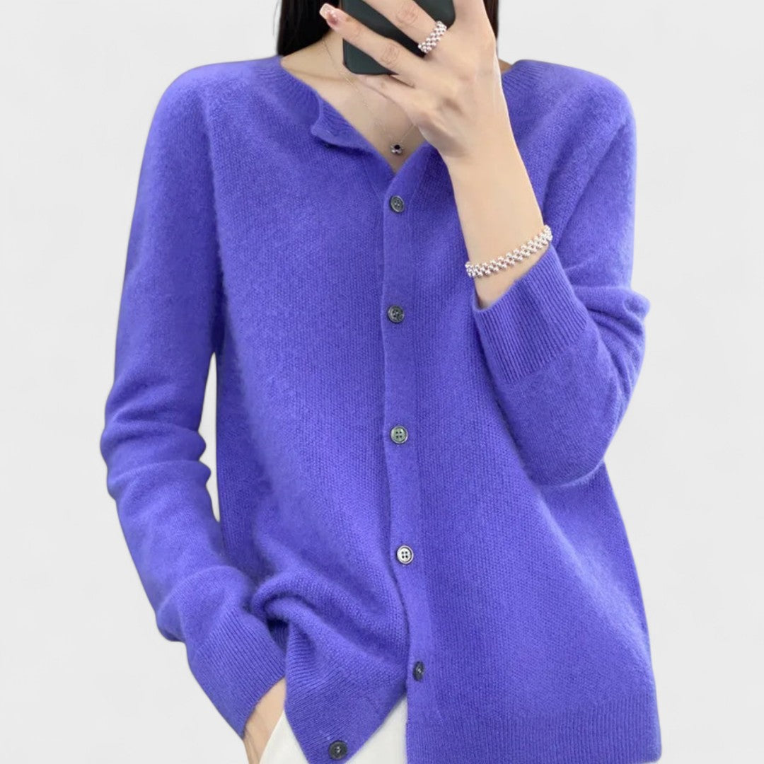 Lucija – Merino Wool Cardigan