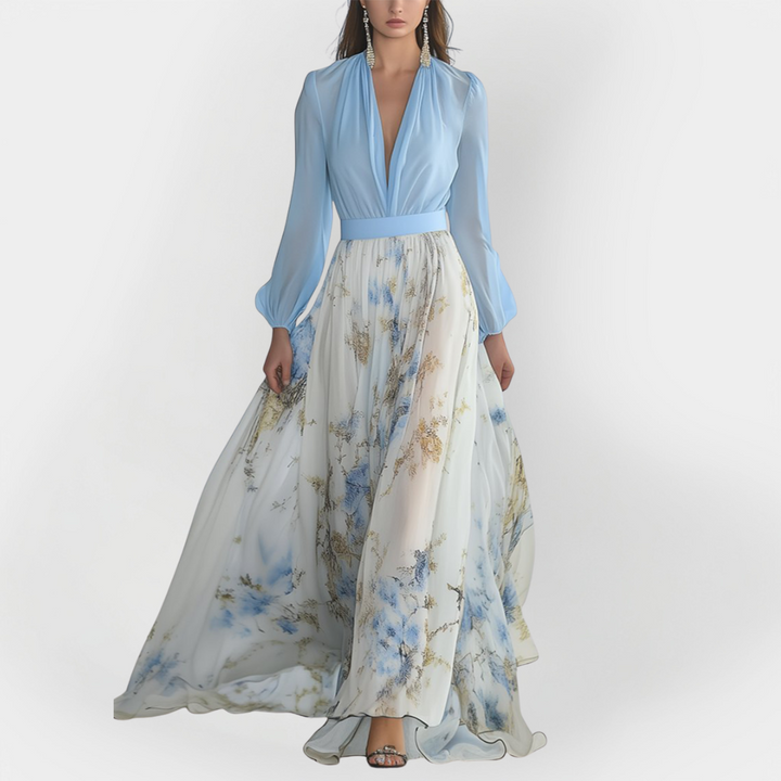Órla – Floral Maxi Wrap Dress