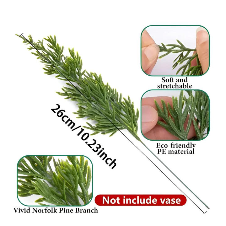 Artificial Pine Sprigs with Red Berries