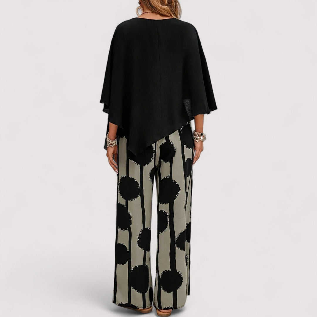 Liza – Asymmetric Patterned Set
