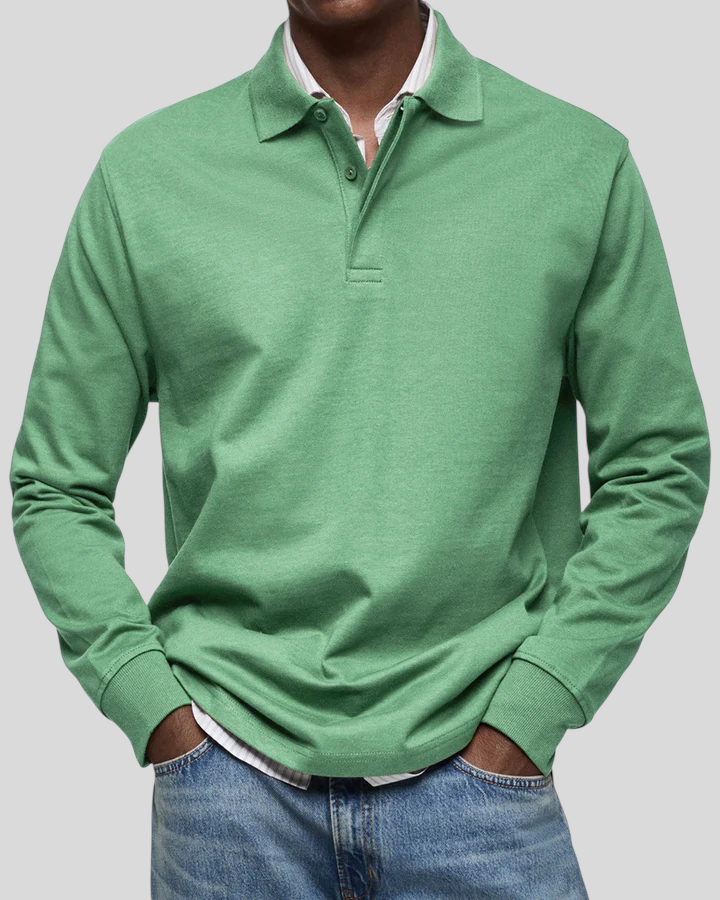 Marconelli – Luxury Long-Sleeve Polo