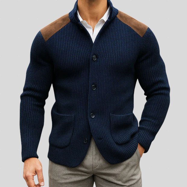 Lovro – Textured Knit Blazer