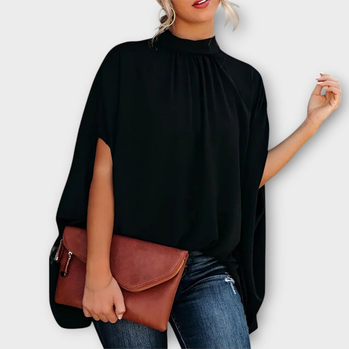 Aoife – Versatile Art-Print Blouse