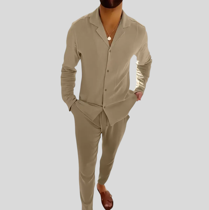 Zeus – Summer Linen Shirt for Men