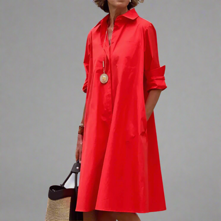 Niamh – Stylish Polo Dress