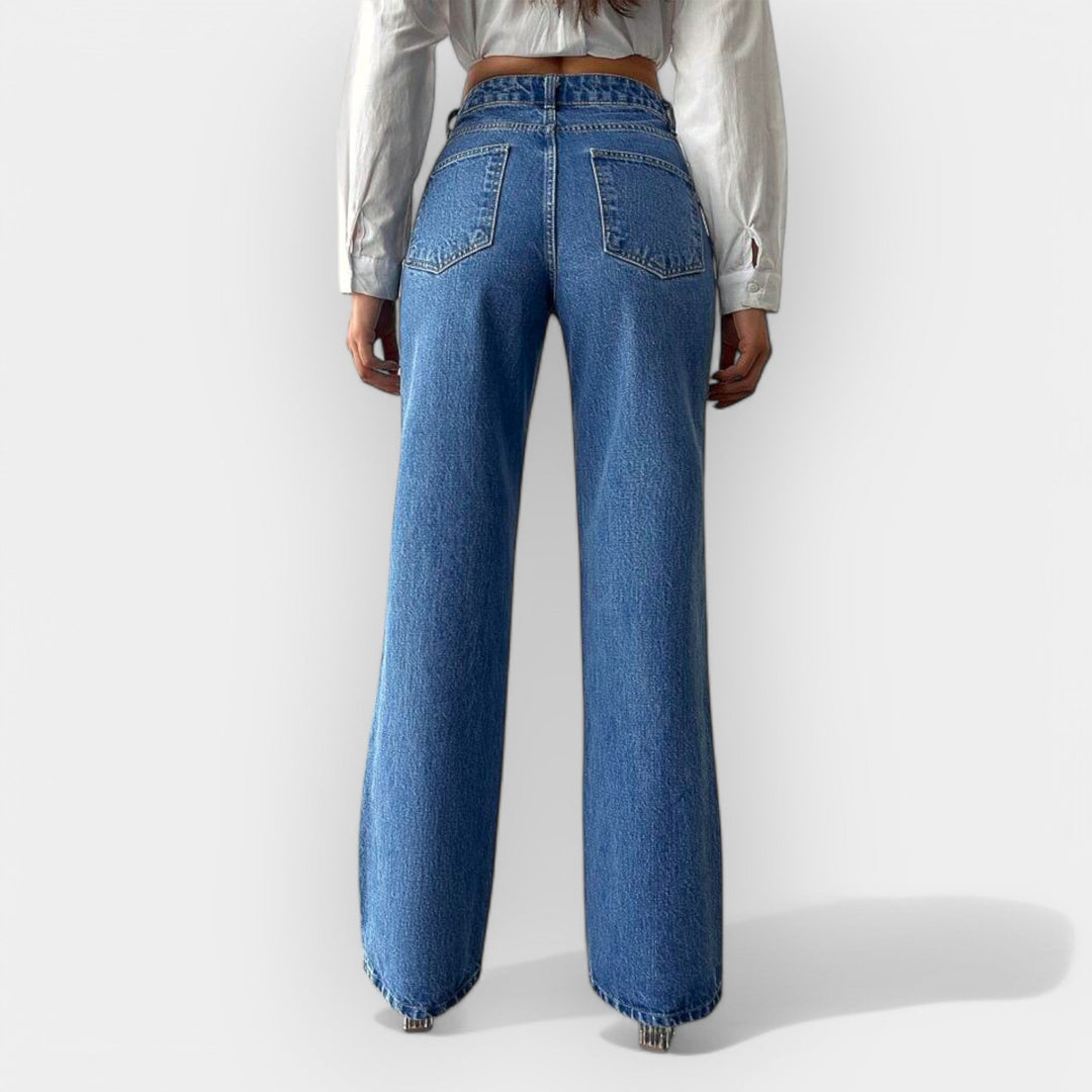 Sadhbh – High-Waisted Wide-Leg Jeans