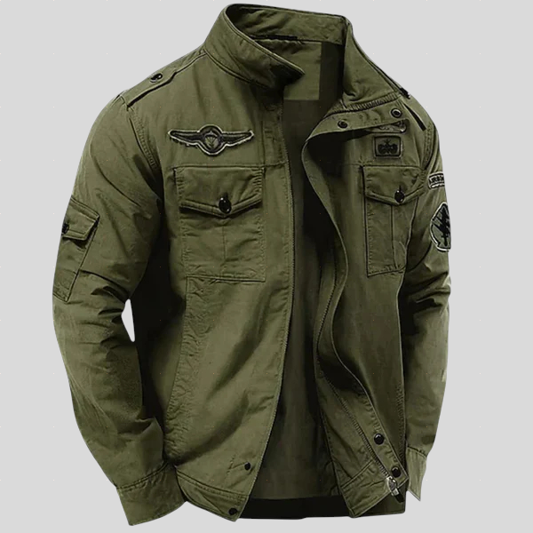 Archie – Military Jacket with Reinforced Details